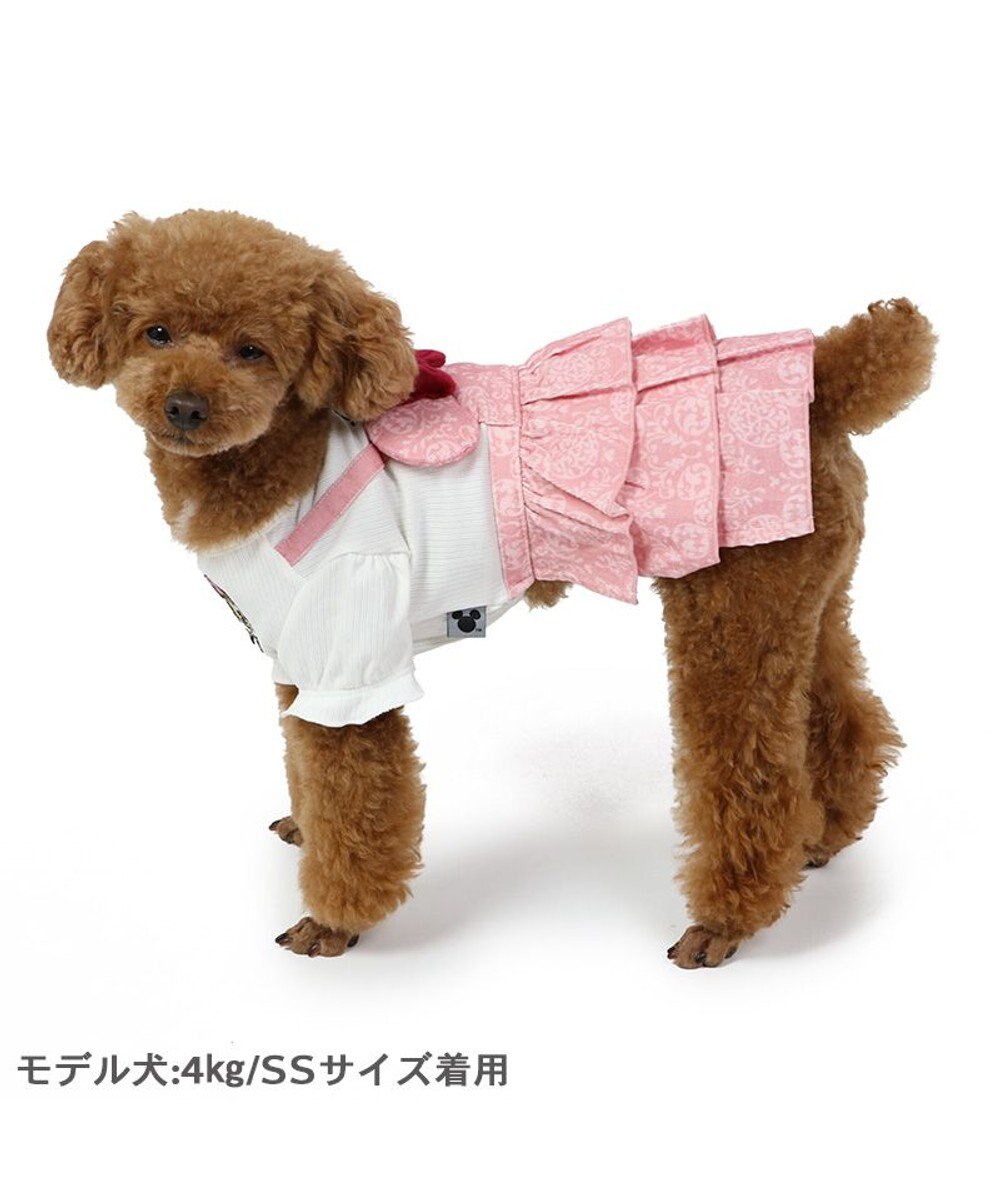 PET PARADISE ディズニー ミニーマウス アンティーク柄 ワンピース 【小型犬】 