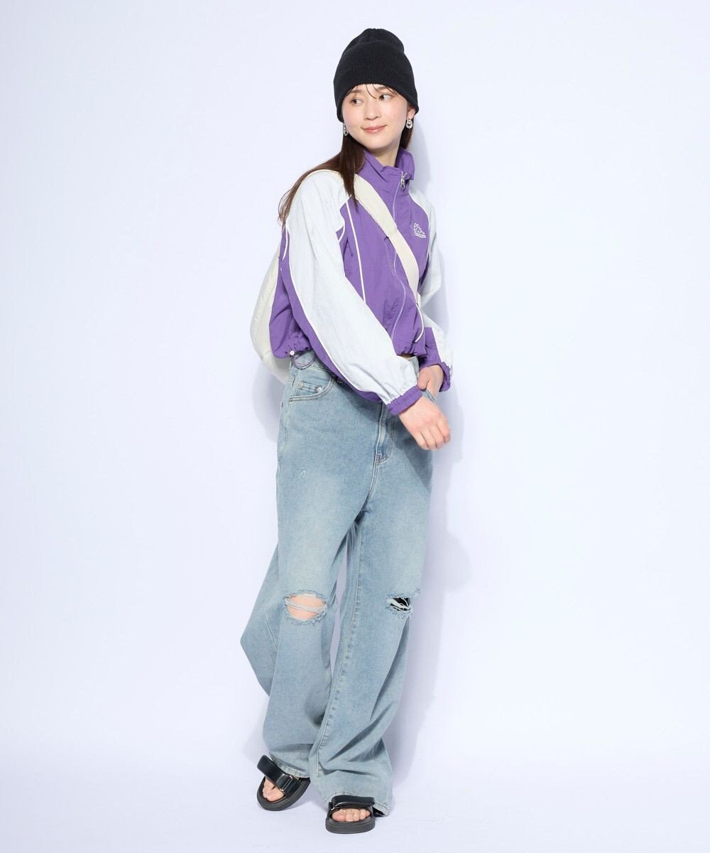 OP／FILA 【Kappa】ショート丈 ナイロントラックジャケット 