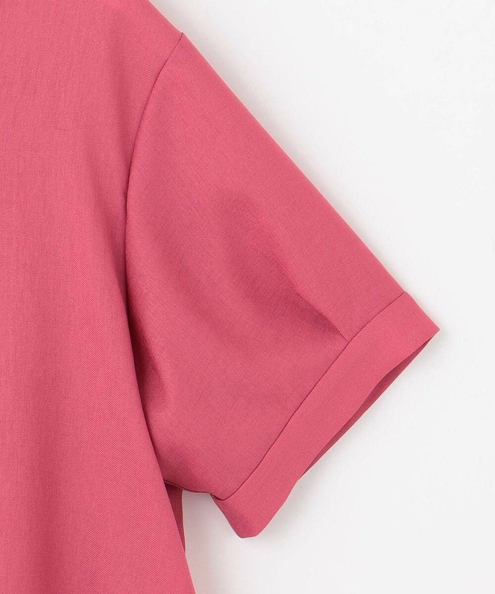 ANY SIS 【接触冷感・UVカット・速乾】スムージーポリエステル 2WAY ブラウス 