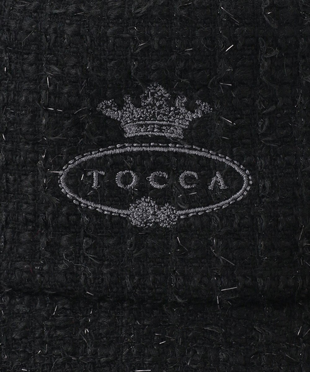 TOCCA 【UV90%以上カット・洗える・サイズ調整可】TWEED BUCKET HAT バケットハット 