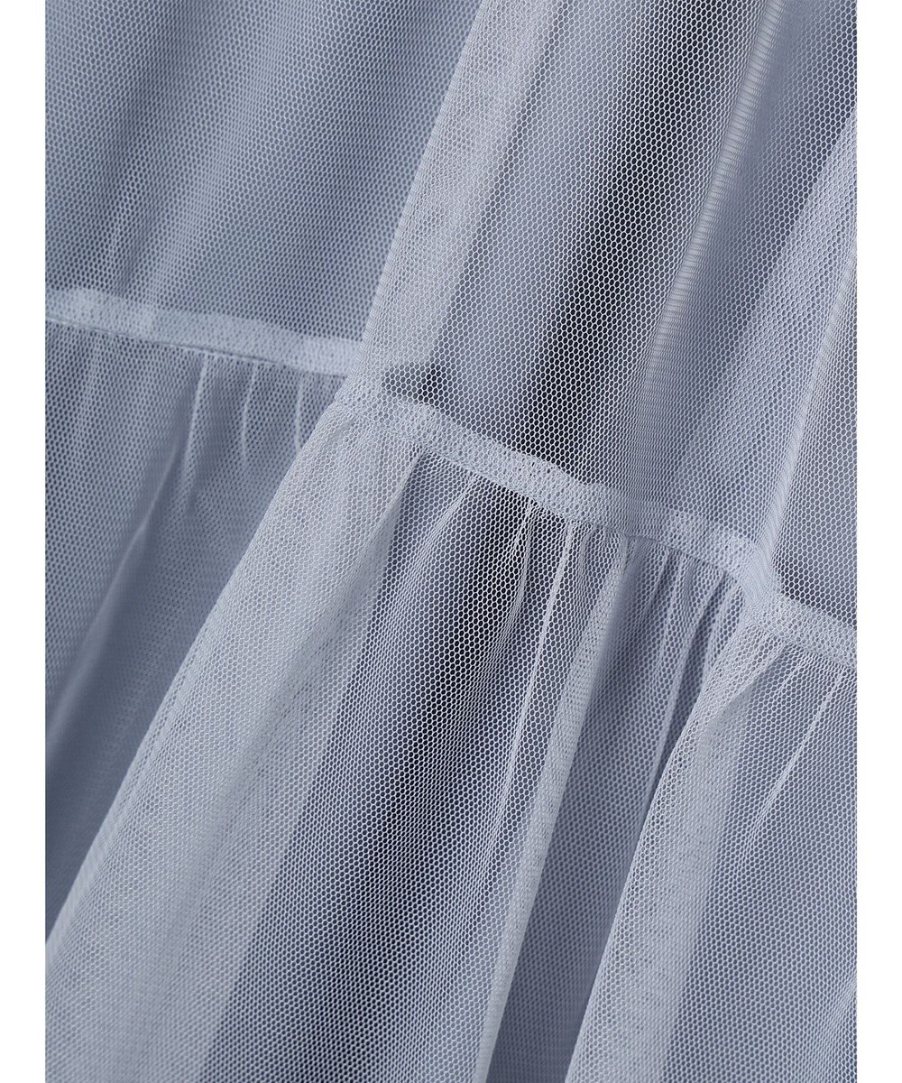 earth music&ecology ＳＥＴ２点ティアードペチドレス＋チュールワンピース 