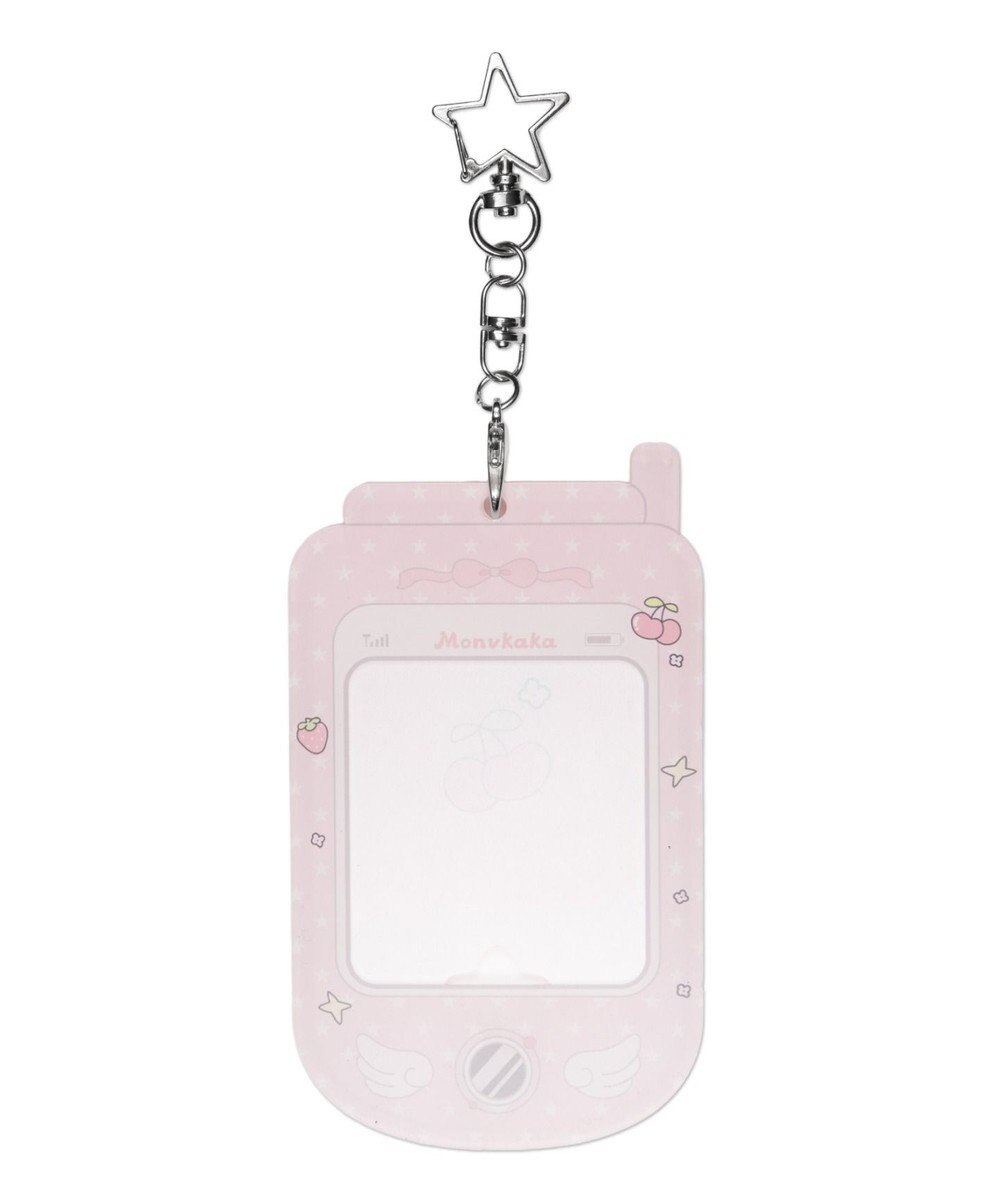 WEGO 【痛バ＆推し活グッズ】えんじぇるガラケーカードホルダーキーホルダー 