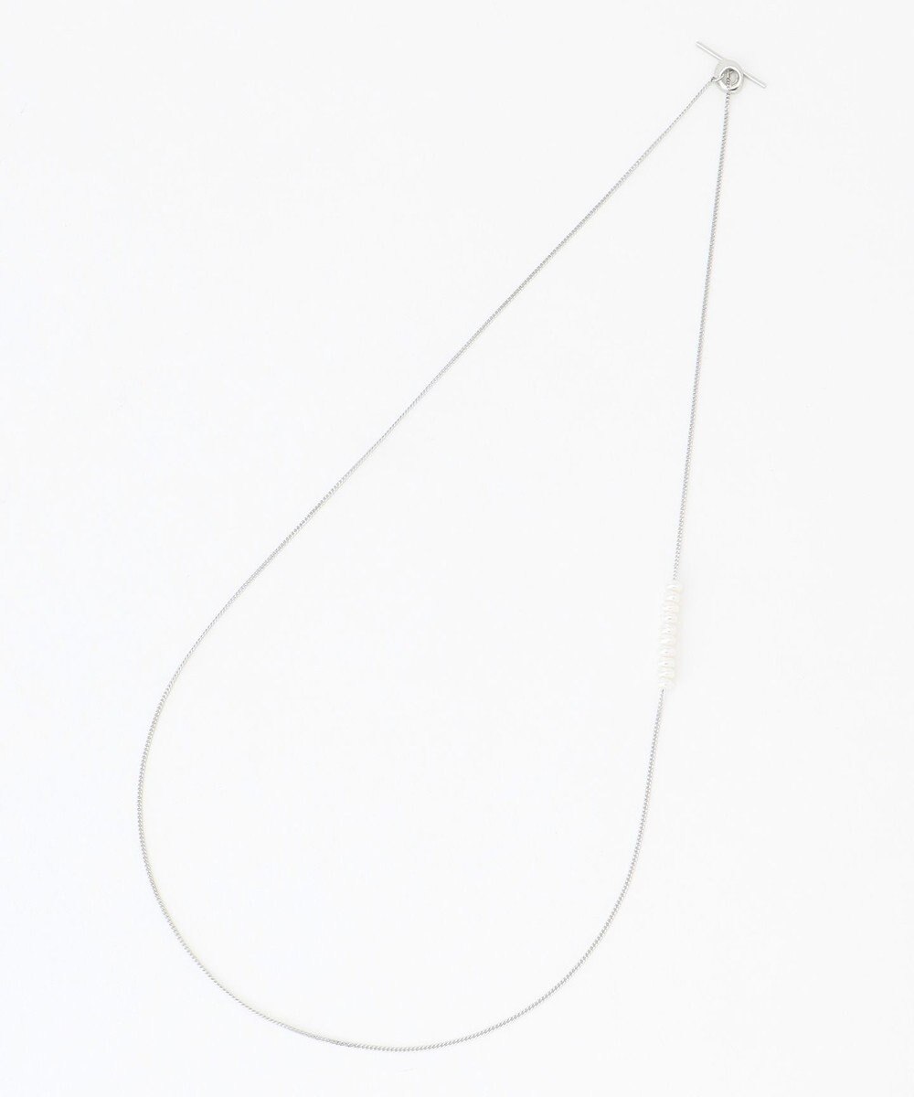 ANY パールラリエットネックレス 