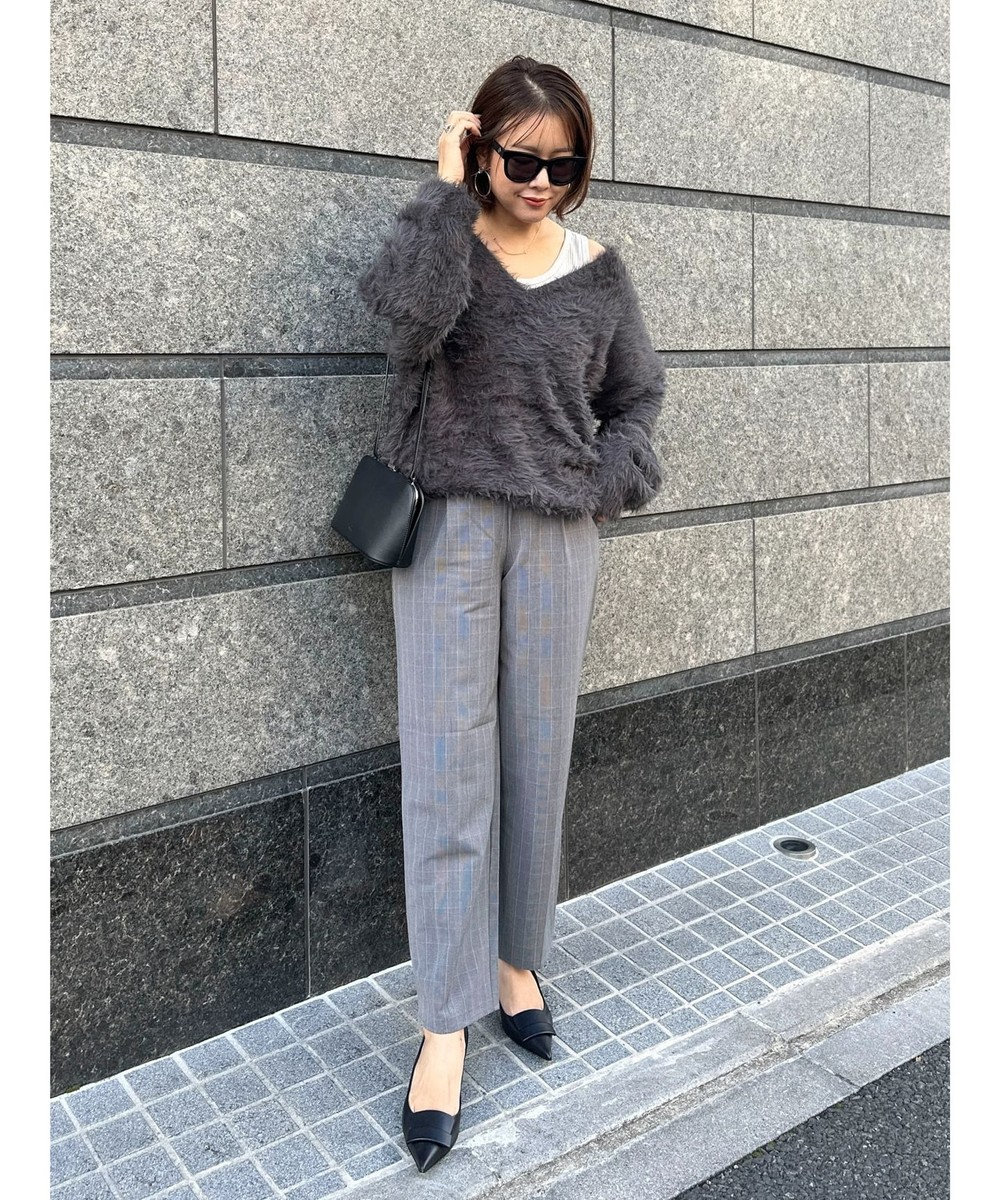 Green Parks フェザーＶネックニットプルオーバー 