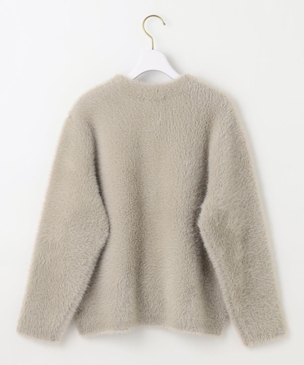 ANY SIS 【洗える】シャギーニット アウター 