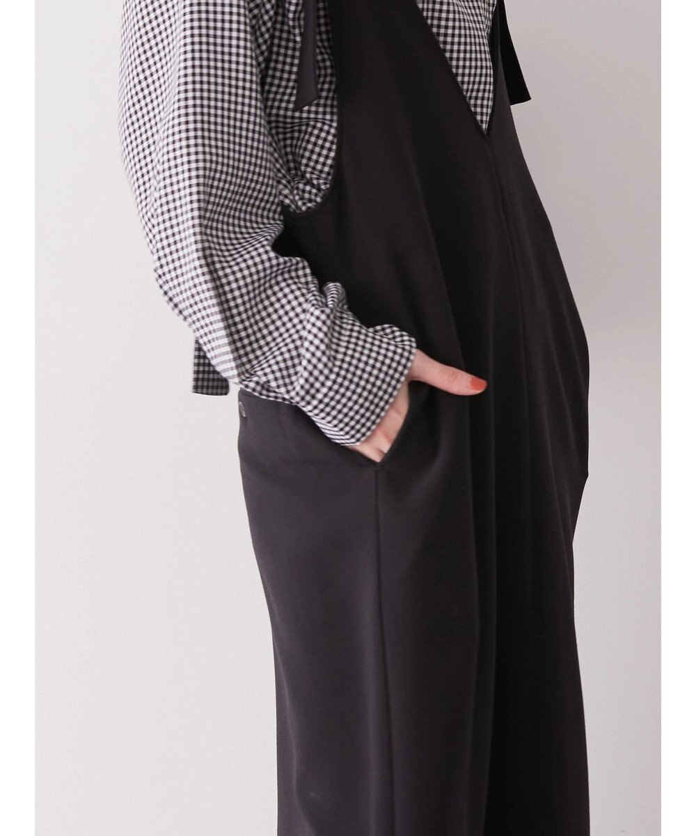 AMERICAN HOLIC 両ＶネックＩラインワンピース 