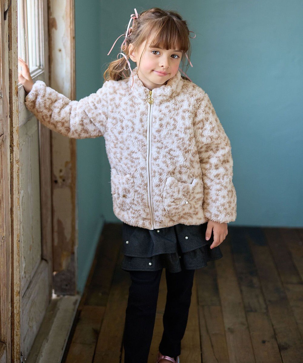 ANY KIDS ネコポケットボアブルゾン 