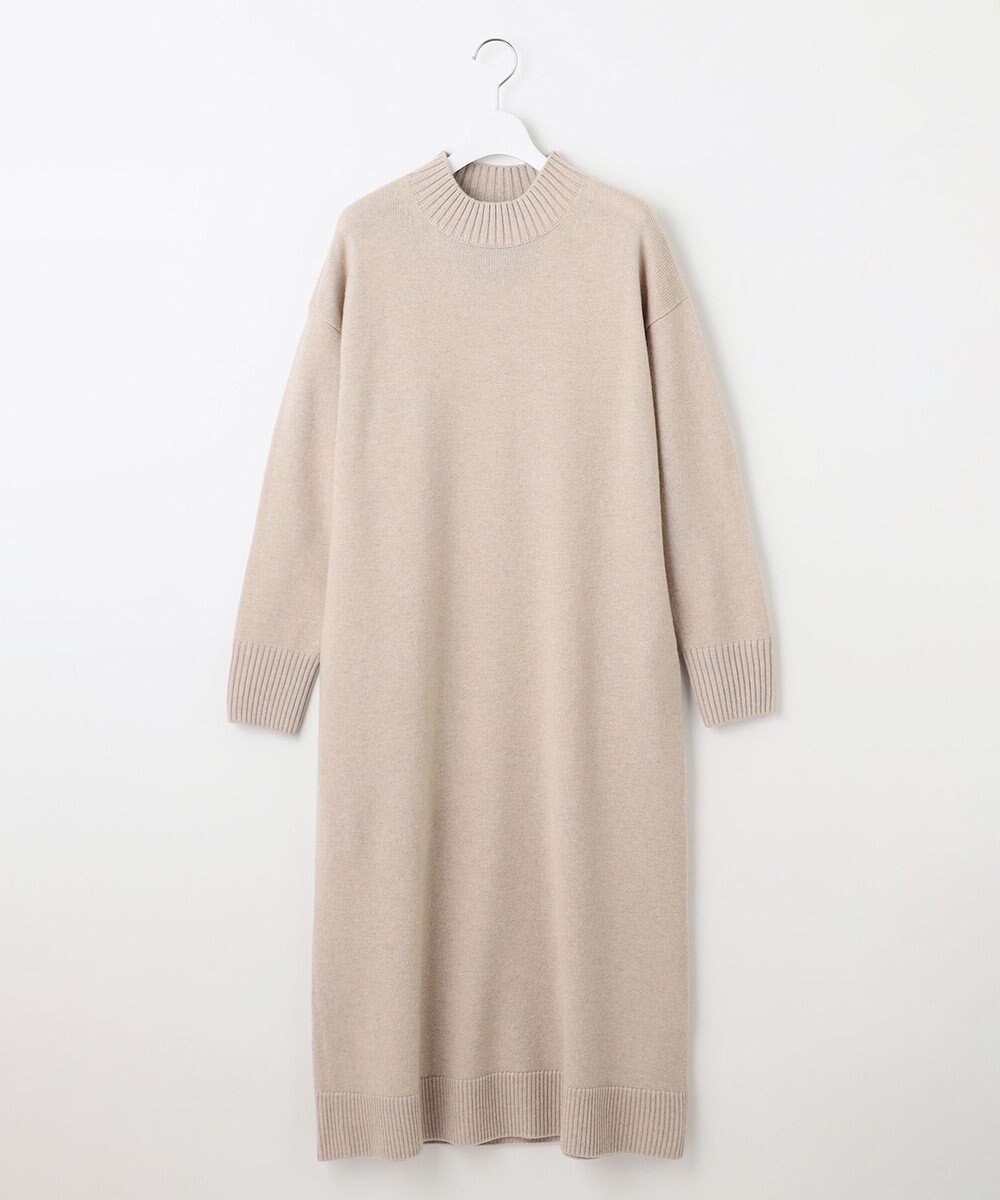 23区 S 【洗える】カシミヤブレンド ニットワンピース 