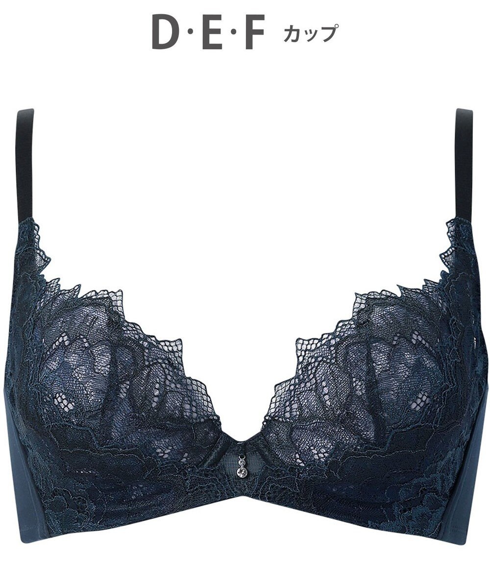 WACOAL 【ハグするブラ】 ブラジャー 体温を感知してカラダになじむ 谷間メイク 脇高設計 レディース BXB418 /ワコール 