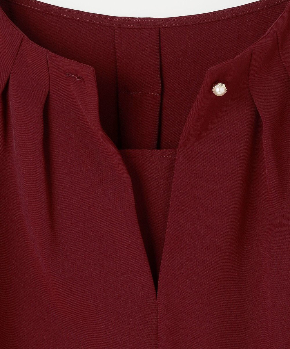 ANY SIS S 【洗える】プリーツスリーブ ブラウス 