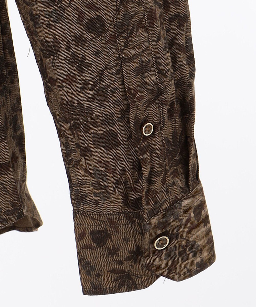 JOSEPH ABBOUD 【キングサイズ】JC花柄プリント　シャツ 