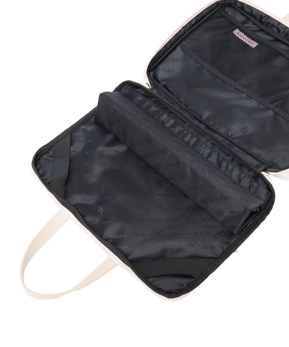 Maison de FLEUR リボンチャーム付きPCケース 