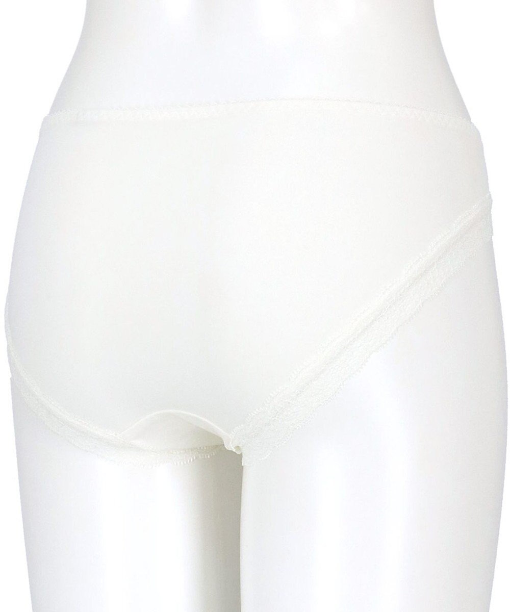 WACOAL ショーツ 【リボンブラ 脇すっきり】 BXB443とペア はきこみ丈あさめ やわらかく伸びる(バック) レディース PXB143 /ワコール 