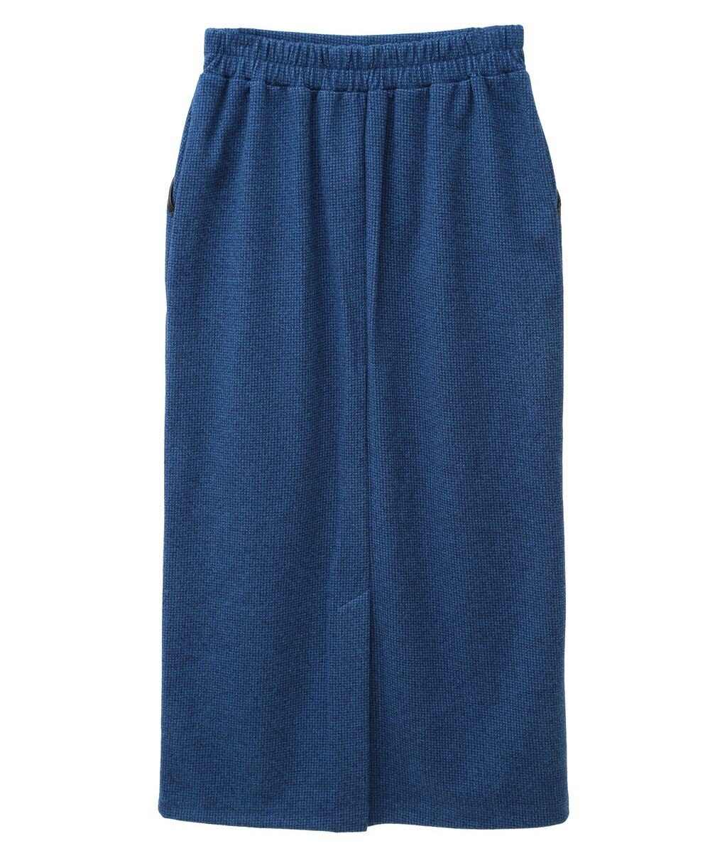 Green Parks 柄圧縮ポンチＩラインスカート 