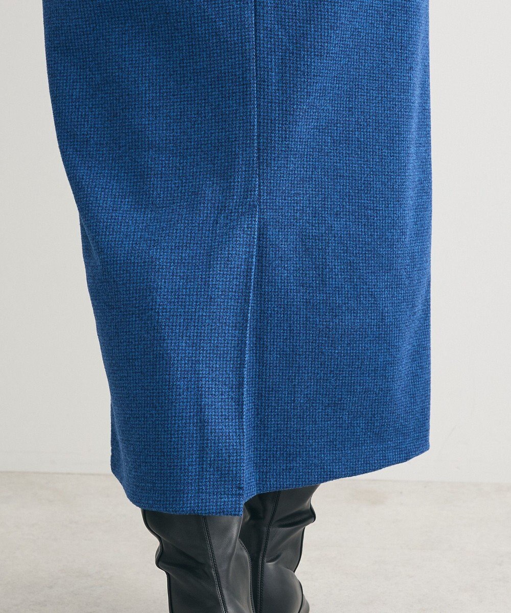 Green Parks 柄圧縮ポンチＩラインスカート 