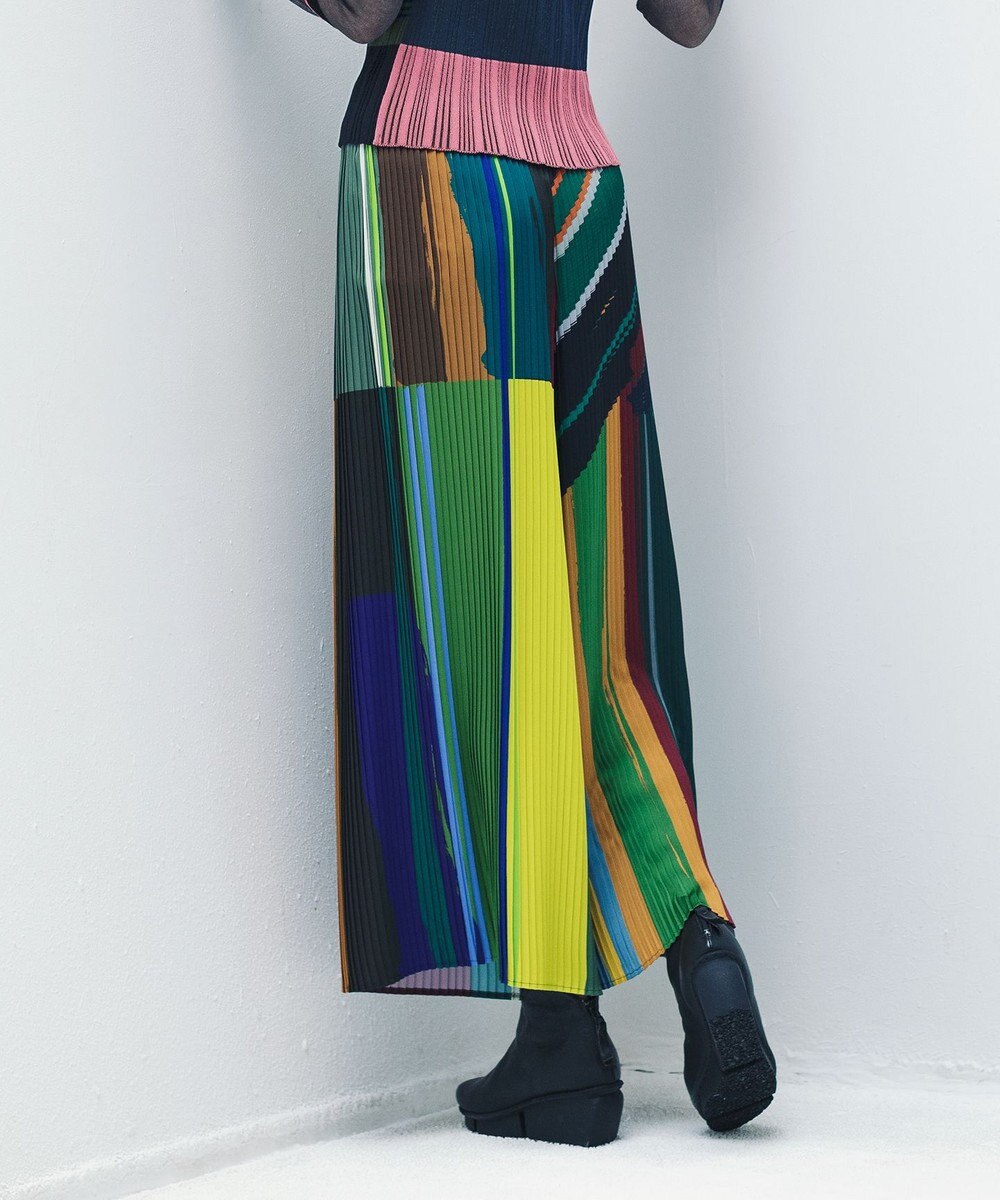 COQ DIALOGUE 前後2WAYプリーツパンツ 