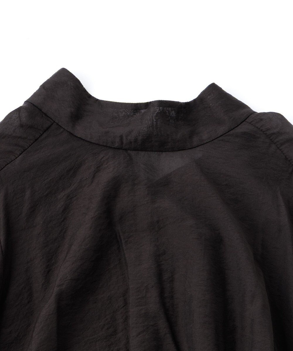 UNFILO イージーケア ボウタイ ブラウス 