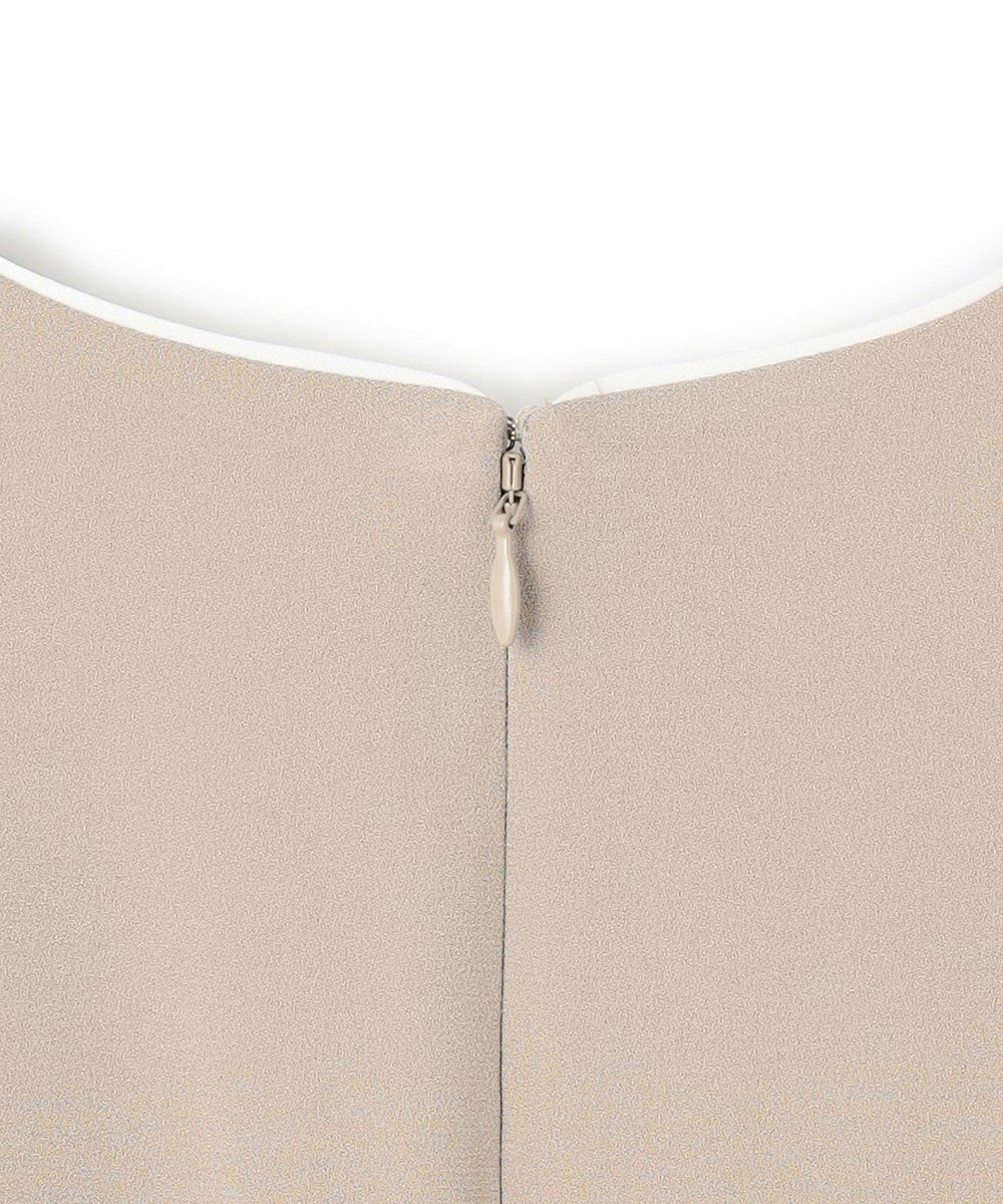 BEIGE， 【洗える・L-size】CINDY / クルーネックノースリーブワンピース 