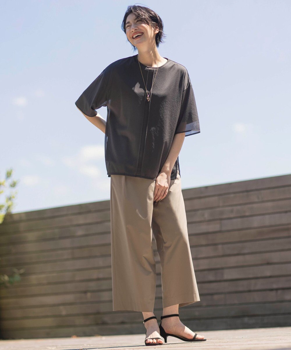 J.PRESS LADIES ビジューリング ネックレス 