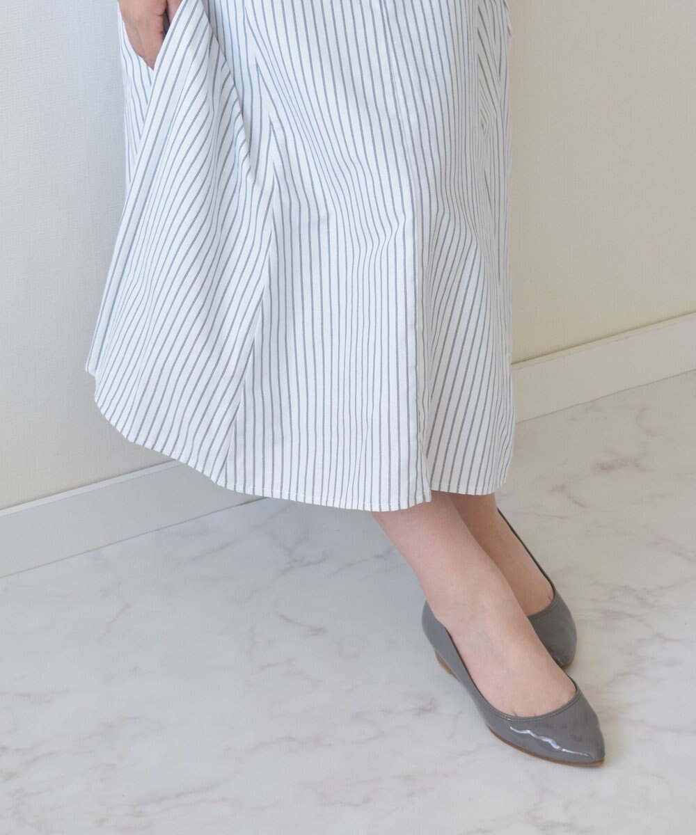 Bridget Birkin 【Bridget Birkin】ウエッジヒールポインテッドレインパンプス 