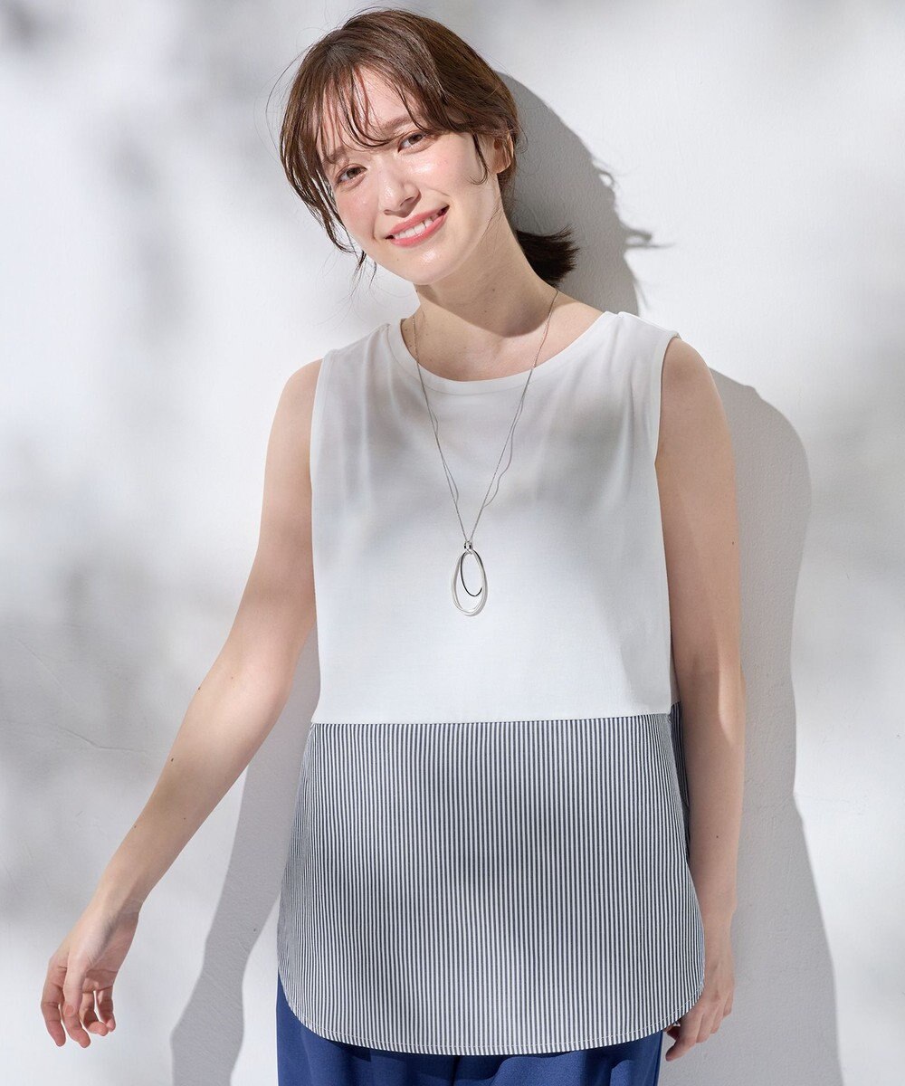 ANY L 【洗濯機可】ラウンドヘムコンビインナー 