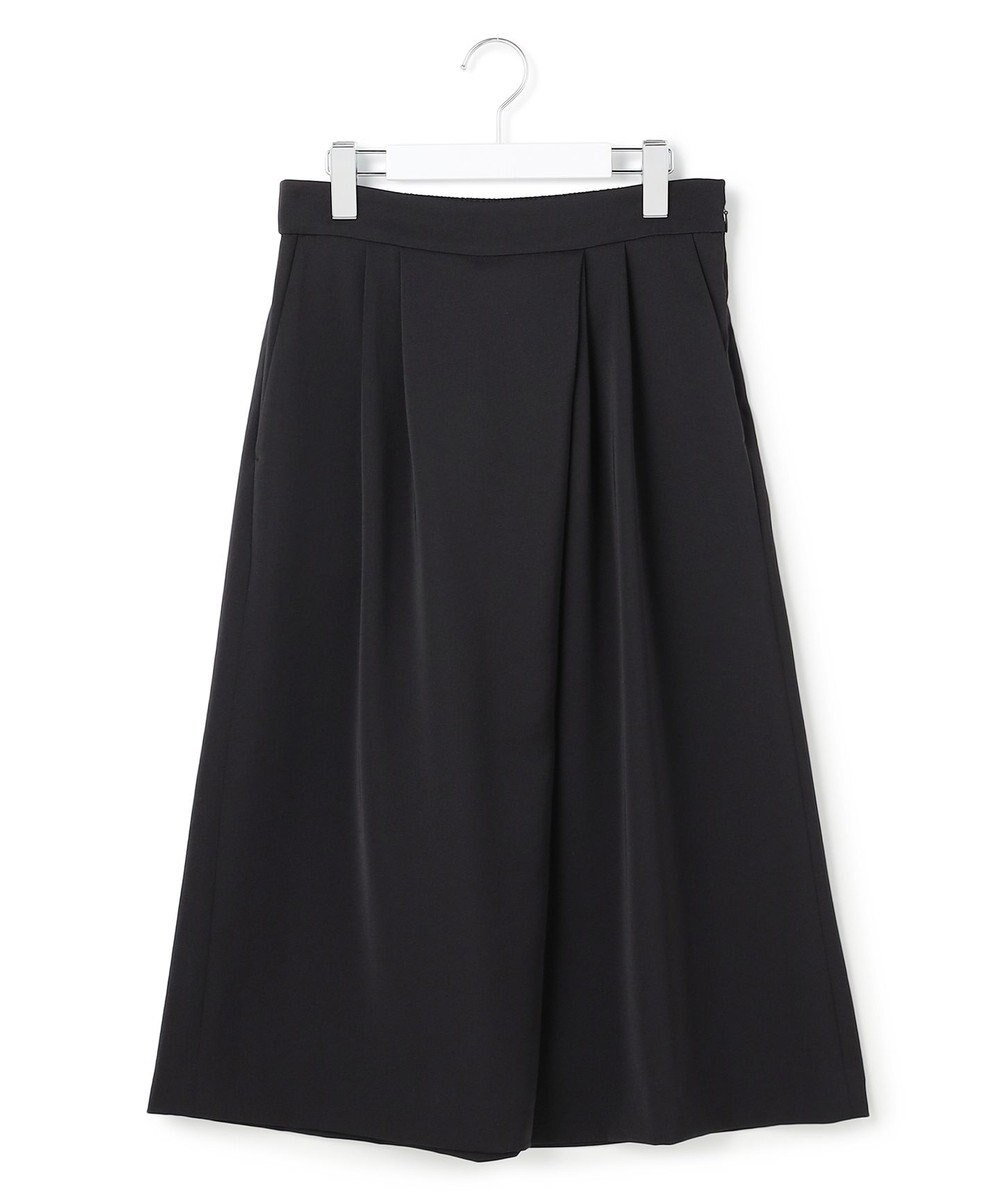 ICB L ワッシャーダルサテン ニーショーツ 