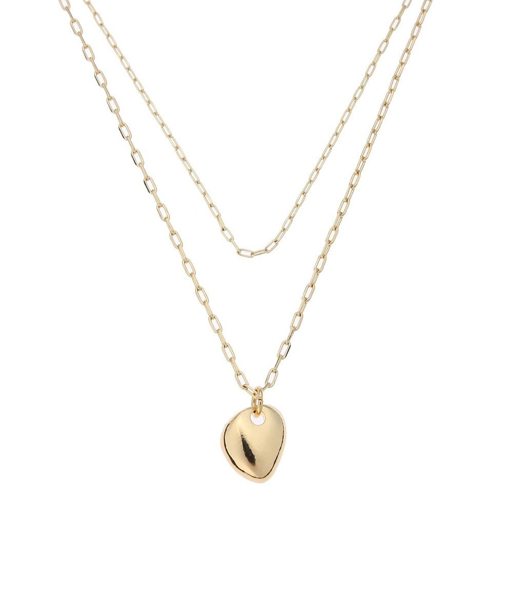 AMERICAN HOLIC ２連メタルペプルネックレス 