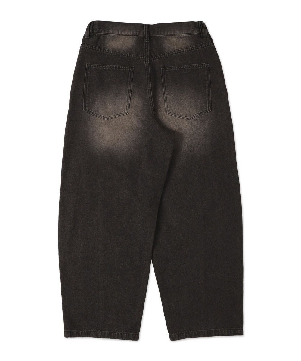 WEGO 【SMLサイズ展開】イージー3Dバレルレッグデニムパンツ 