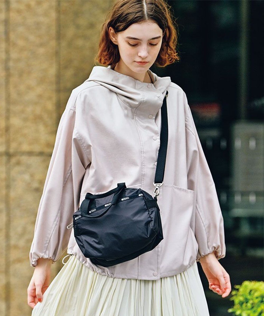 LeSportsac SMALL UPTOWN SATCHEL/ブラックC 
