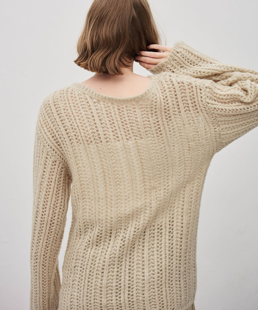 uncrave フィラメントモヘアニット プルオーバー 