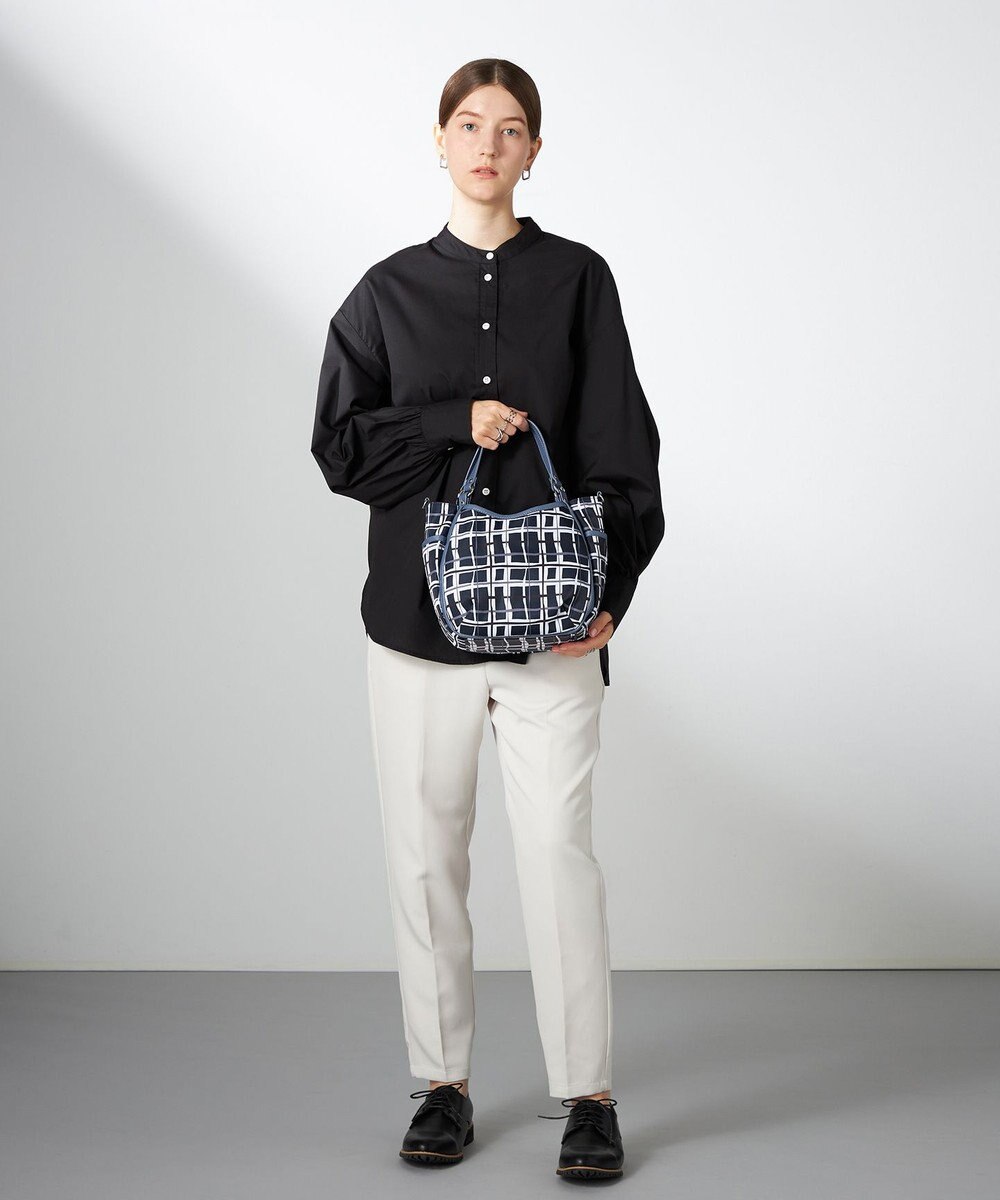 Y'SACCS ドローイングチェック2WAYミニトート 