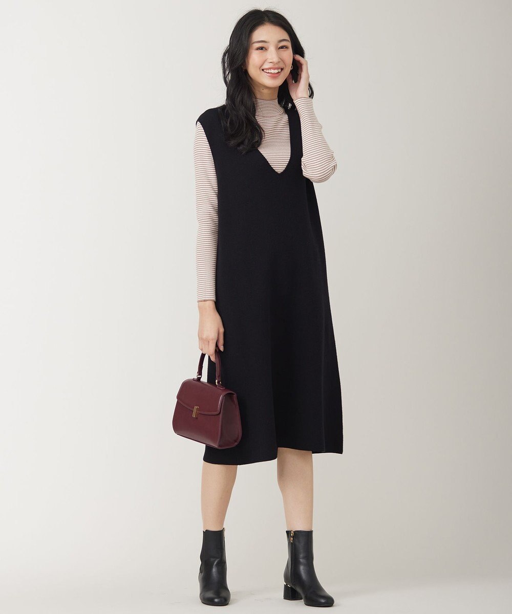 ANY SIS 【大人百花掲載 ヨンアさん着用】2SET ニットジャンスカ セット 