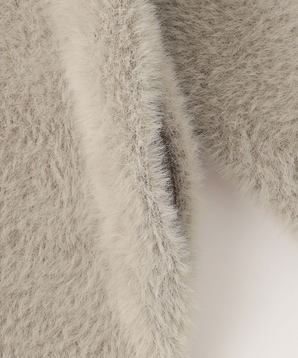 ANY SIS 【洗える】シャギーニット アウター 