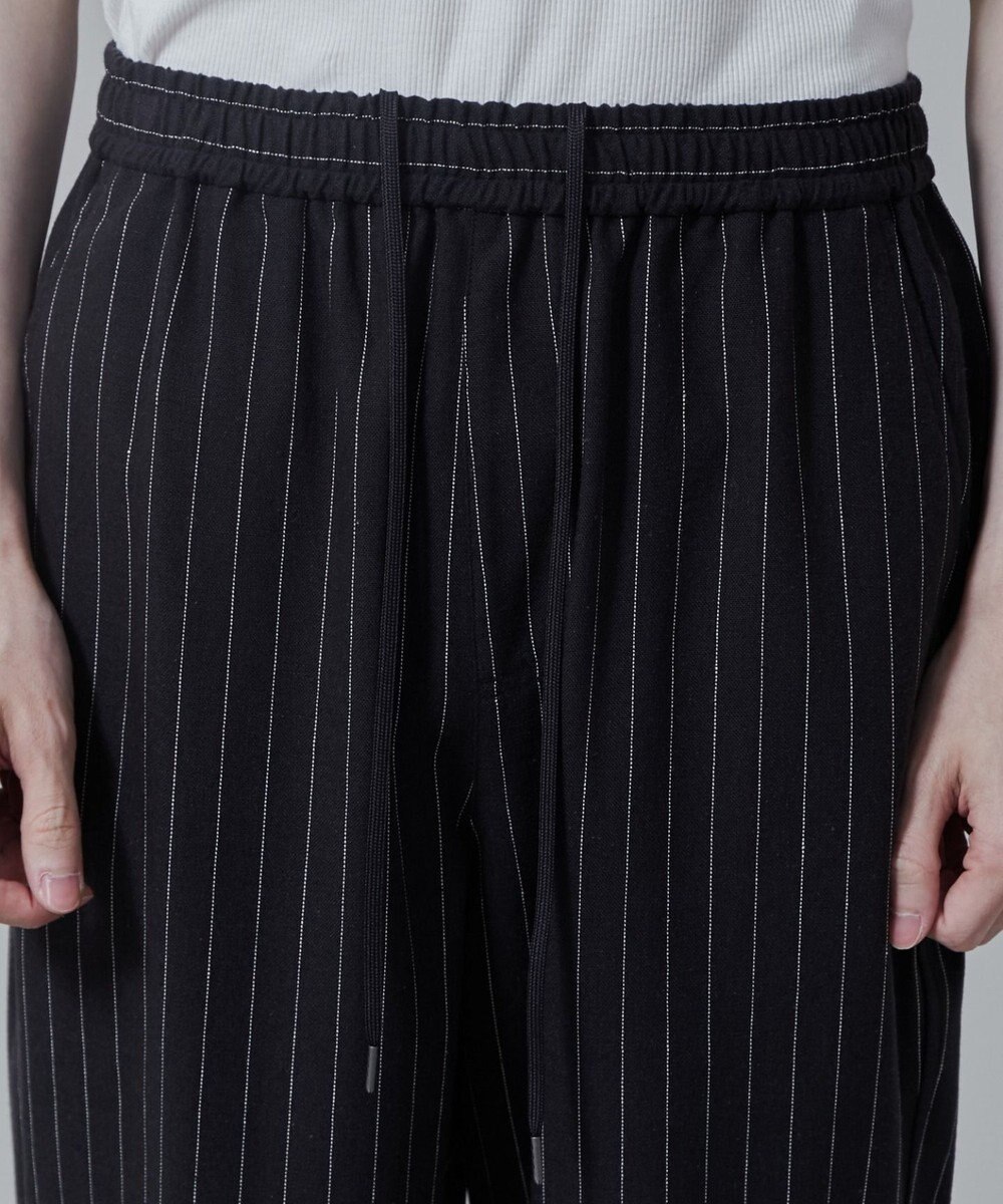 WEGO 【ユニセックス着用アイテム/手洗い可/SETUP可/ウエストゴム】リネンレーヨンイージーパンツ 