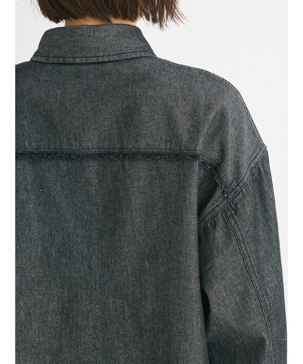 Green Parks ・ＳＵＧＡＲ　ＳＰＯＯＮ　クロップドデニムシャツ 