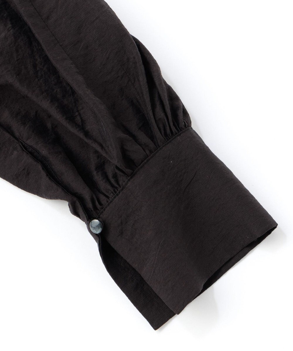 UNFILO イージーケア ボウタイ ブラウス 