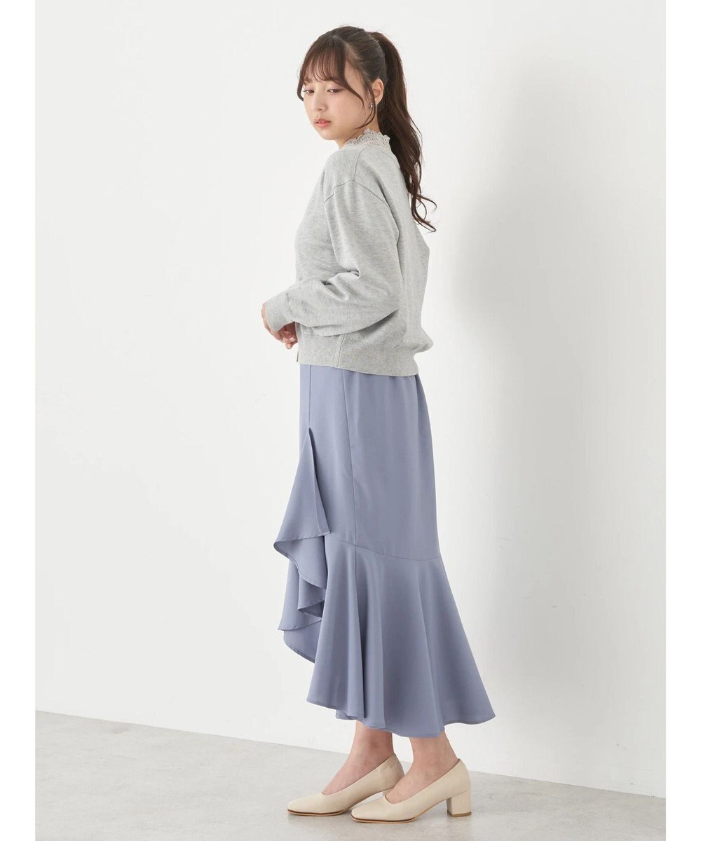 earth music&ecology ちびスカラップカーディガン 