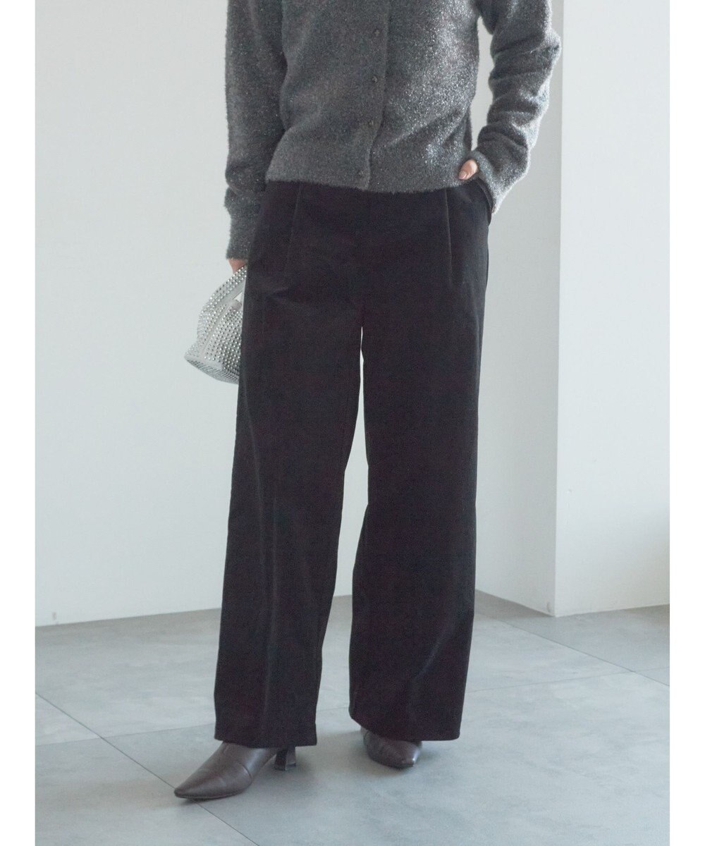 Te chichi 【宮本茉由着用】コーデュロイワイドパンツ 