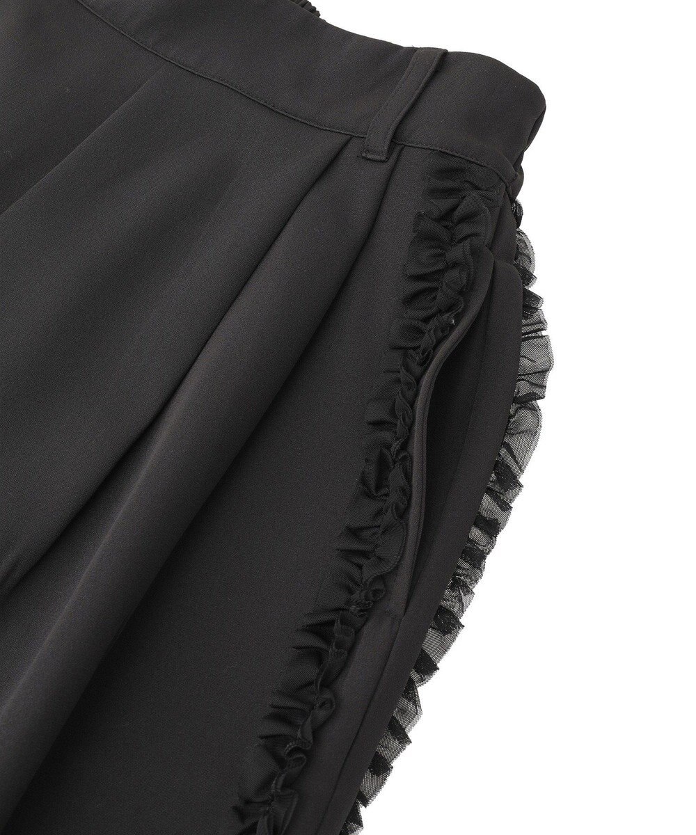 Green Parks ・ｓｗｉｎｇ　ｂｙ　サイドフリルワイドパンツ 