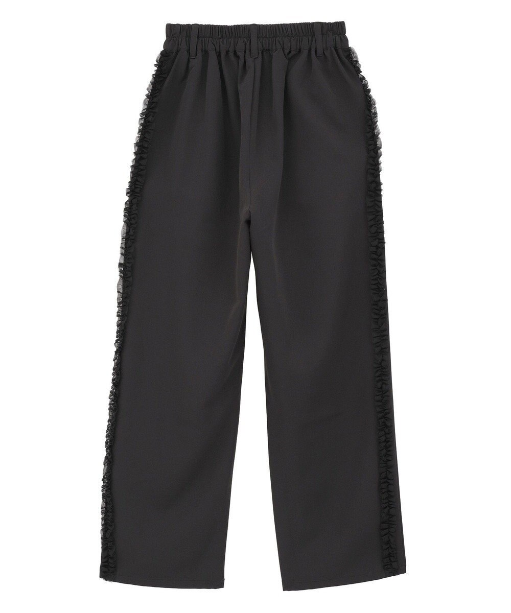 Green Parks ・ｓｗｉｎｇ　ｂｙ　サイドフリルワイドパンツ 