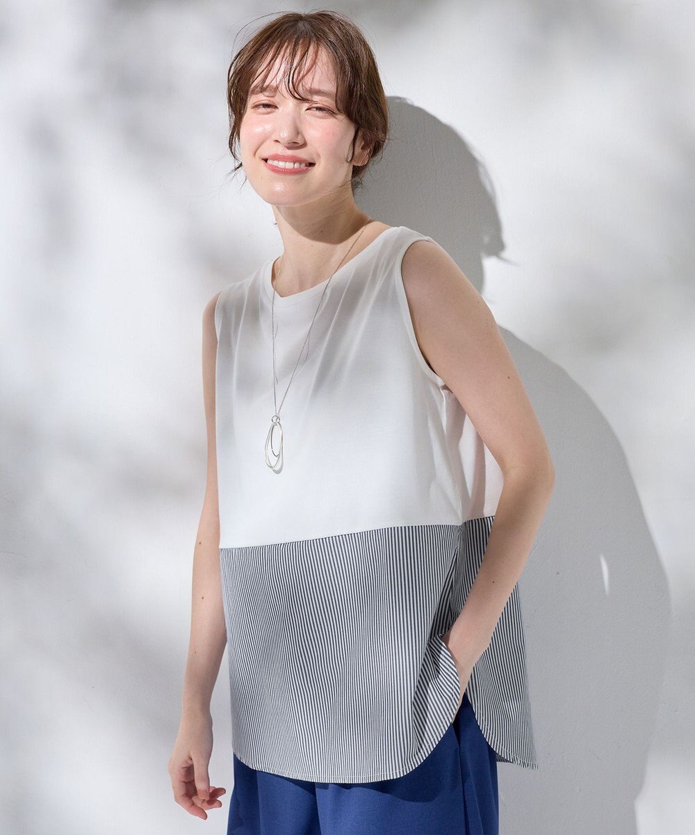 ANY L 【洗濯機可】ラウンドヘムコンビインナー 