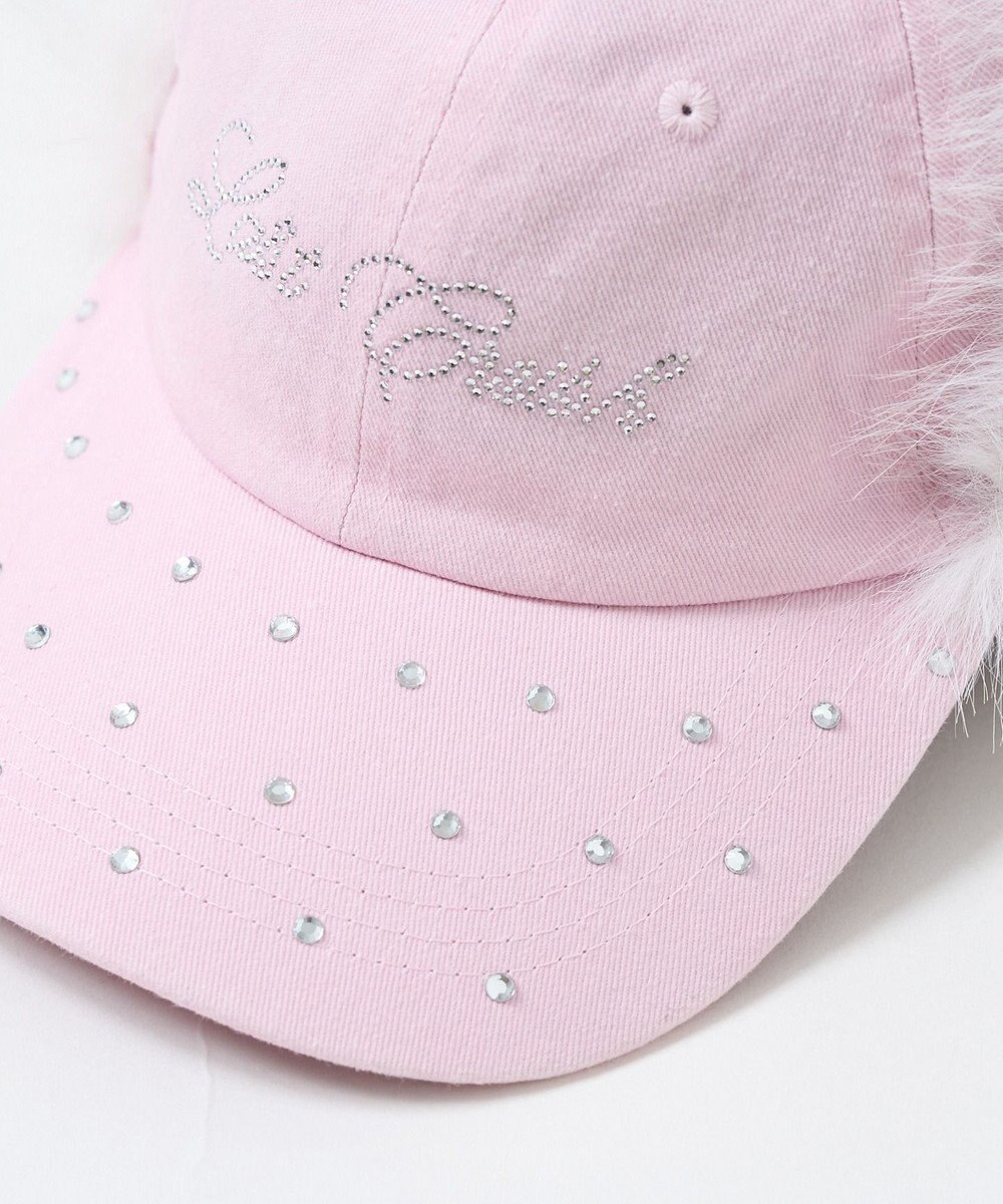 WEGO ラインストーンドッグイヤーキャップ 