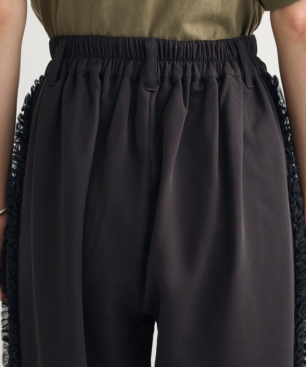 Green Parks ・ｓｗｉｎｇ　ｂｙ　サイドフリルワイドパンツ 