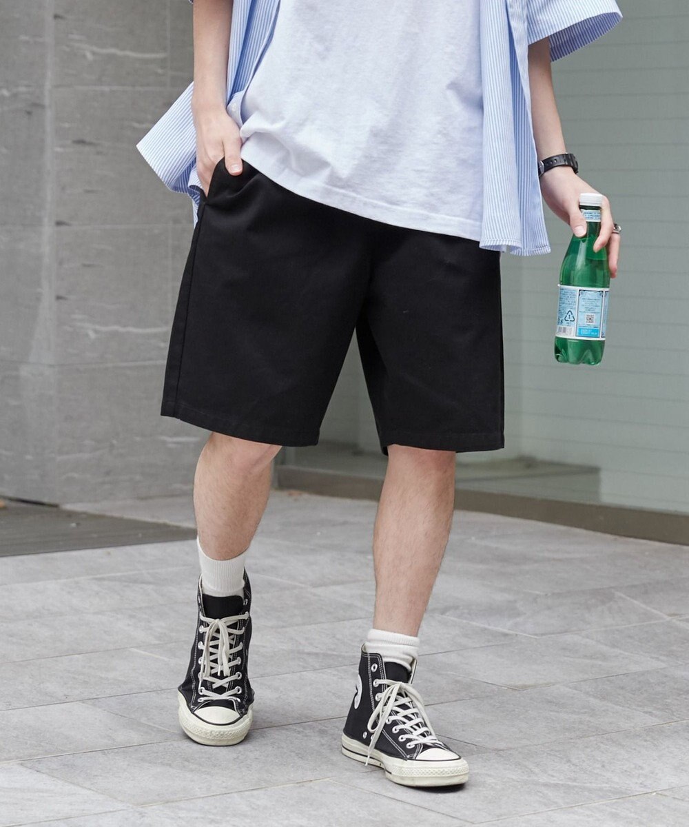 WEGO 【ユニセックス着用ITEM/ウエストゴム】リラックスイージーショーツ 