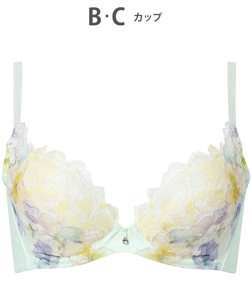 WACOAL ブラジャー 【ハグするブラ】 体温を感知してカラダになじむ 谷間メイク 脇高設計 レディース BXB478 /ワコール 