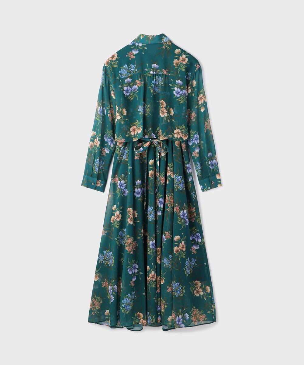 GRACE CONTINENTAL プリントセットアップワンピース 