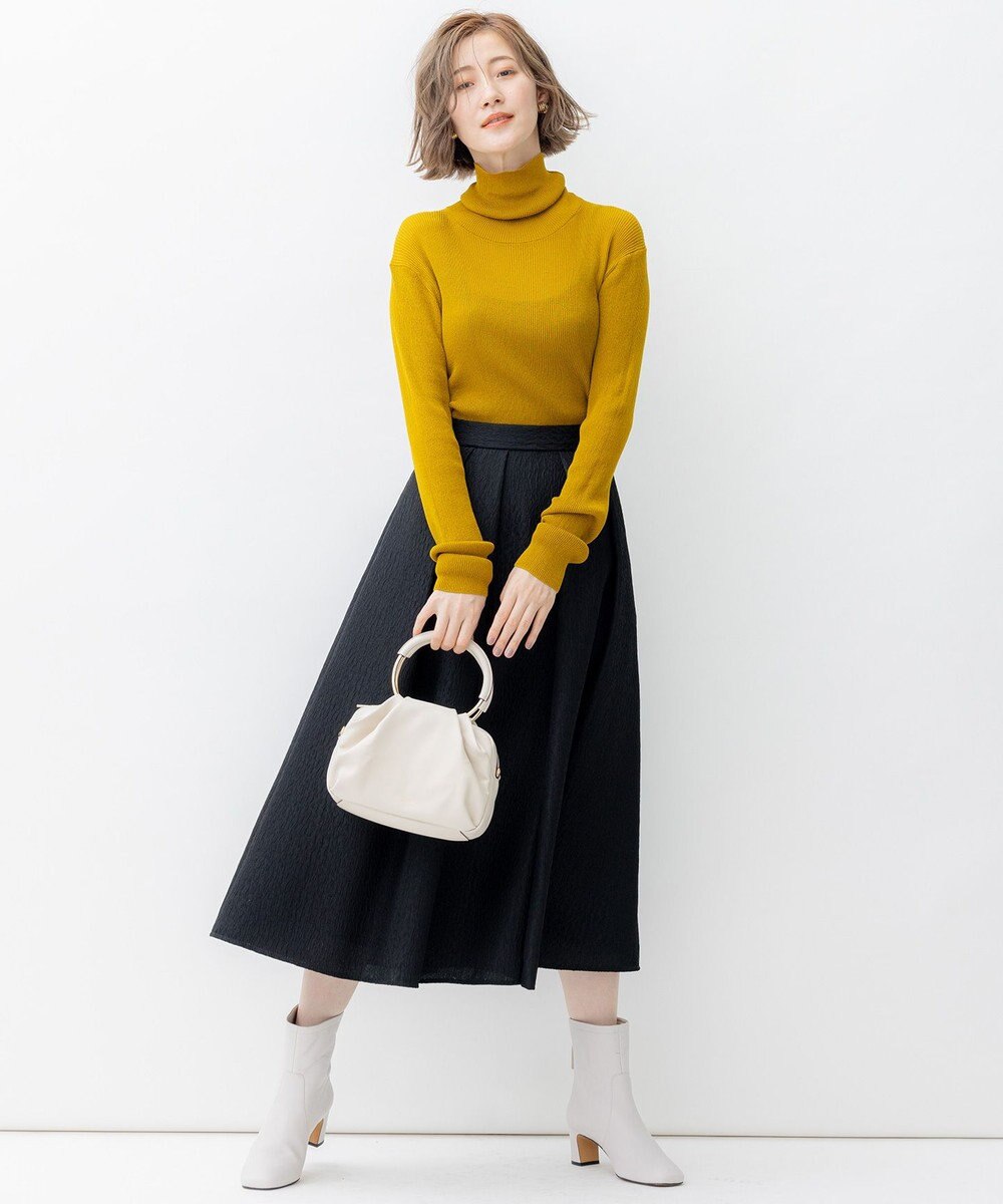 23区 リンクルマトラッセ フレアスカート 