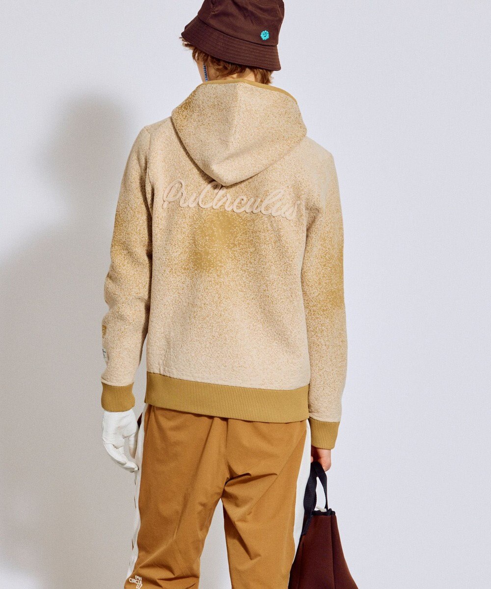 PW CIRCULUS 【手洗い洗濯可】【MEN】グラデーションニットフーディ ゴルフ 