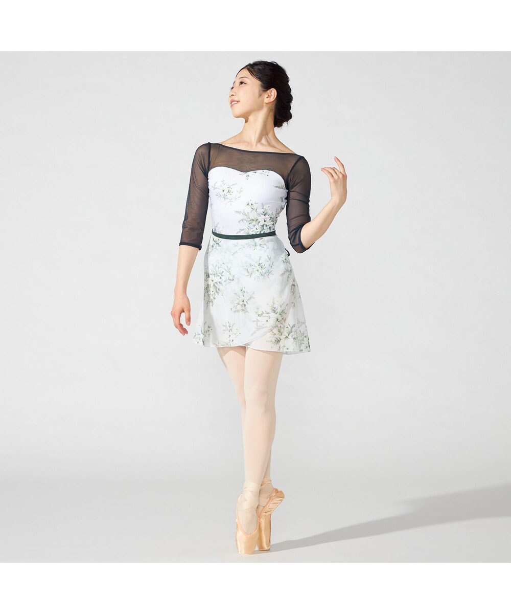 Chacott 6分袖レオタード 