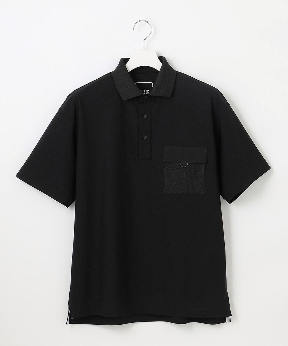 23区GOLF 【MEN】機能に優れた新素材「AIR TOOL」ポケットポロシャツ 